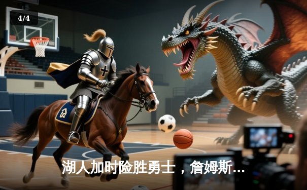 湖人加时险胜勇士，詹姆斯三双库里空砍40分 - 4